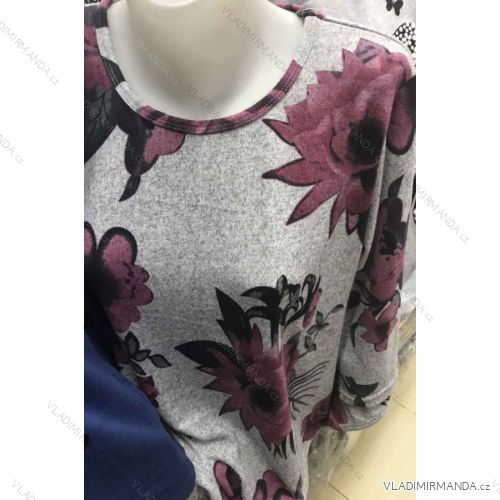 Tričko dlhý rukáv dámske (xl-3XL) ERBOSSI ER032