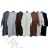 Cardigan dlhý pletený dlhý rukáv dámsky (M/L/XL ONE SIZE) TALIANSKA MÓDA IMD24468