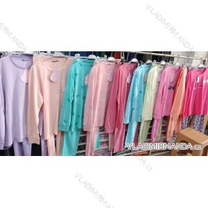 Pyžamo dlhé dámske nadrozmer (M - 2XL) BENTER BES25004