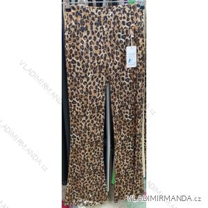 Nohavice dlhé leopardie dámske nadrozmer (S/M - M/L - XL/2XL) MIEGO MIE25390252