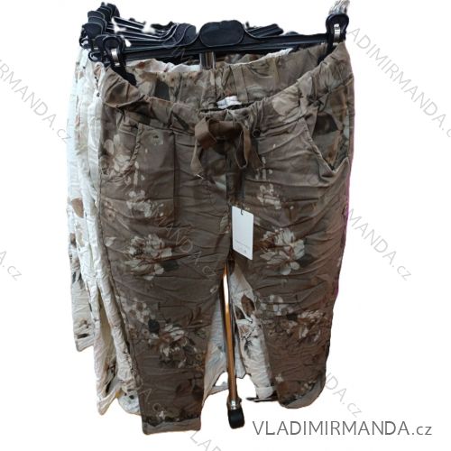 Nohavice strečové dámske (S/M/L ONE SIZE) TALIANSKA MÓDA IMSM250203