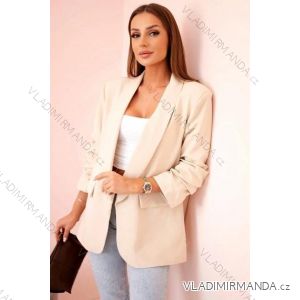 Sako s podšívkou dlhý rukáv dámske (S/M/L ONE SIZE) TALIANSKA MÓDA IMD23131