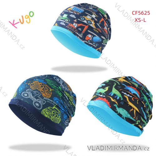 Čiapka bavlnená chlapčenská (XS - L) KUGO CF5625