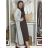 Cardigan pletený dlhý rukáv dámsky ANDY (XS/S/M/L/XL ONE SIZE) TALIANSKA MÓDA IMD22899/DUR S/M/L tmavo hnedá