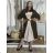 Cardigan pletený dlhý rukáv dámsky ANDY (XS/S/M/L/XL ONE SIZE) TALIANSKA MÓDA IMD22899/DUR S/M/L tmavo hnedá