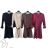 Šaty /Svetr krátke teplé s opaskom dlhý rukáv dámske KLARA (S/M/L ONE SIZE) TALIANSKA MÓDA IMD25196