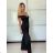 Overal dlhý elegantný na ramienka dámsky (S/M/L ONE SIZE) TALIANSKA MÓDA IMPBB2530386s