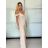 Overal dlhý elegantný na ramienka dámsky (S/M/L ONE SIZE) TALIANSKA MÓDA IMPBB2530386s/DUR -   vínová -   S/M/L