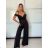 Overal dlhý elegantný na ramienka dámsky (S/M/L ONE SIZE) TALIANSKA MÓDA IMPBB2530386s/DUR -   vínová -   S/M/L