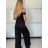Overal dlhý elegantný na ramienka dámsky (S/M/L ONE SIZE) TALIANSKA MÓDA IMPBB2530386s/DUR -   vínová -   S/M/L