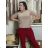 Sveter úpletový s rolákom krátky rukáv dámsky BEREMIKA  (S/M/L ONE SIZE) IMWDF252703