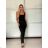 Šaty dlhé letné elegantné na ramienka dámske (XS/S/M ONE SIZE) TALIANSKA MÓDA IMM25M33075/DU -   zelená khaki -   S / M