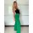 Nohavice dlhé letné dámske (S/M/L ONE SIZE) TALIANSKA MÓDA IMM25M10392/DU -   zelená -   S/M/L
