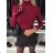 Tričko teplé dlhý rukáv dámske (S/M/L ONE SIZE) TALIANSKA MÓDA IMD25206