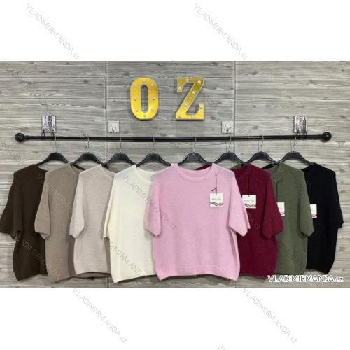 Sveter slabý krátky rukáv dámsky (S/M/L ONE SIZE) IMPOZ258001