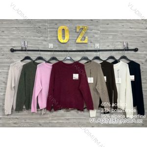 Sveter slabý dlhý rukáv dámsky (S/M/L ONE SIZE) IMPOZ258005