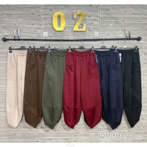 Nohavice elegantné  dámske (S/M/L ONE SIZE) TALIANSKA MÓDA IMPOZ253073