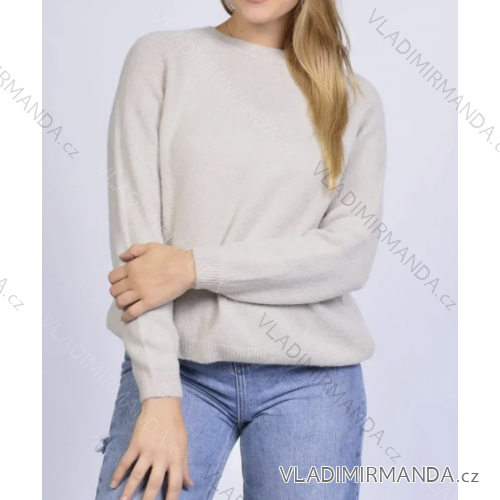 Sveter teplý dlhý rukáv dámsky (S/M/L ONE SIZE) IMPOZWX-8005