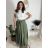 Sukňa dlhá dámska (S/M/L ONE SIZE) TALIANSKA MODA IM3250001