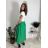 Sukňa dlhá s opaskom dámska (S/M/L ONE SIZE) TALIANSKA MÓDA IMM25M7755