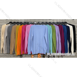 Sveter slabý dlhý rukáv dámsky (S/M/L ONE SIZE) IMPOZ25SM-24006