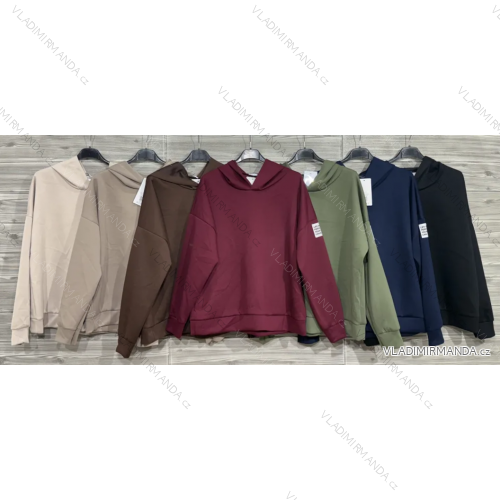 Mikina s kapucňou dlhý rukáv dámsky (S/M/L ONE SIZE) IMPOZ25SM-3188
