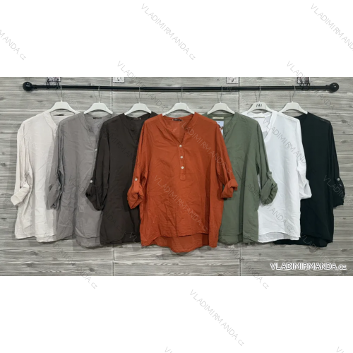 Košeľa klasik 3/4 dlhý rukáv dámska (S/M/L ONE SIZE) IMPOZ25AM-3629