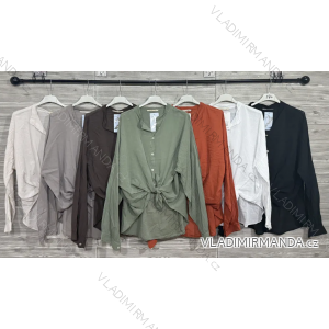 Košeľa klasik dlhý rukáv dámska (S/M/L ONE SIZE) IMPOZ25AM-5129