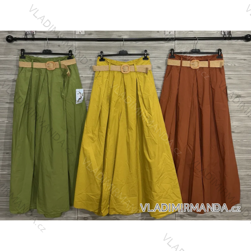 Nohavice sukňové s opaskom dámska (S/M/L ONE SIZE) IMPOZ25AM-25266/4683