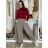 Nohavice manžerstrové  oversize dlhé dámske VERONA (M/L/XL ONE SIZE) TALIANSKA MóDA IMSM2511441