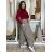 Nohavice manžerstrové  oversize dlhé dámske VERONA (M/L/XL ONE SIZE) TALIANSKA MóDA IMSM2511441