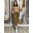 Nohavice manžerstrové  oversize dlhé dámske VERONA (M/L/XL ONE SIZE) TALIANSKA MóDA IM4251149/DU M/L/XL zelená khaki