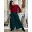 Nohavice elegantné s opaskom dámske LOLA (S/M/L ONE SIZE) TALIANSKA MóDA IMSM251150