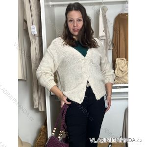 Cardigan krátký na knoflík dlhý rukáv dámsky MERYL  (S/M/L ONE SIZE) TALIANSKA MÓDA IMWGB251111/DU