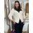 Cardigan krátký na knoflík dlhý rukáv dámsky MERYL  (S/M/L ONE SIZE) TALIANSKA MÓDA IMWGB251111/DU S/M/L sv. béžová