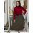 Sukňa s páskem manžestrová dámska RITA (S/M/L ONE SIZE) TALIANSKA MóDA IMSM251153