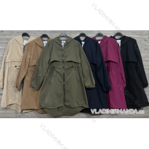 Kabát s kapucňou dlhý rukáv dámsky (S/M/L ONE SIZE) IMPOZ25JSD-13675