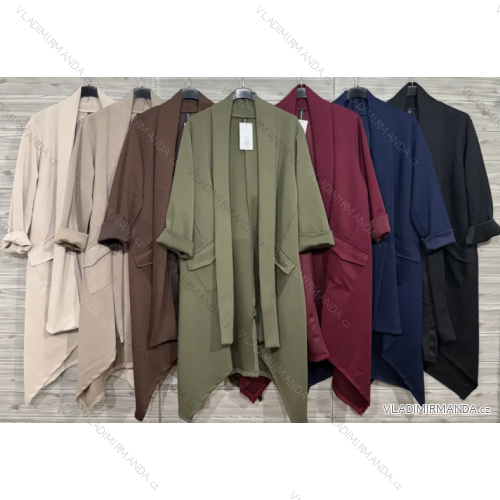 Cardigan dlhý rukáv dámsky (S/M/L ONE SIZE) TALIANSKA MÓDA IMPOZ25SM-3160