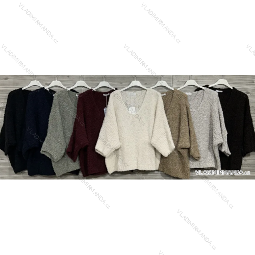 Sveter slabý dlhý rukáv dámsky (S/M/L ONE SIZE) IMPOZ25YNK-85130