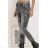 Nohavice jeans dlhé dámske (XS-2XL) TALIANSKA MÓDA IMPOZ25JW-22235