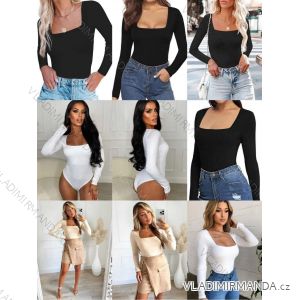 Body dlhý rukáv dámske (XS/S/M ONE SIZE) TALIANSKA MÓDA IMM25M31074