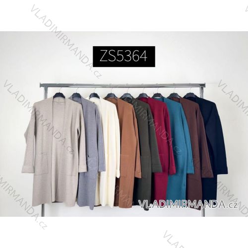 Cardigan dlhý rukáv dámsky (S/M/L ONE SIZE) TALIANSKA MÓDA IMM25M5364