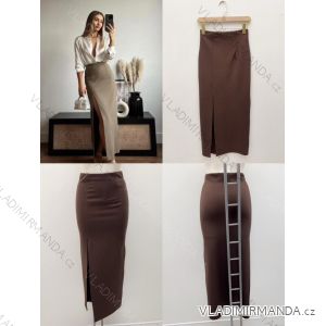 Sukňa dlhá dámska (S/M/L ONE SIZE) TALIANSKA MÓDA IMM25M22804