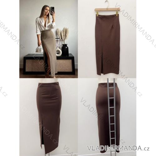 Sukňa dlhá dámska (S/M/L ONE SIZE) TALIANSKA MÓDA IMM25M22804