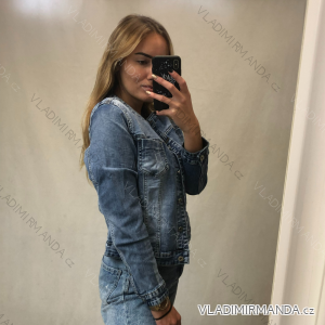 Bunda riflová dlhý rukáv dámska (XS-XL) RE-DRESS MA523C016-B/DUR
