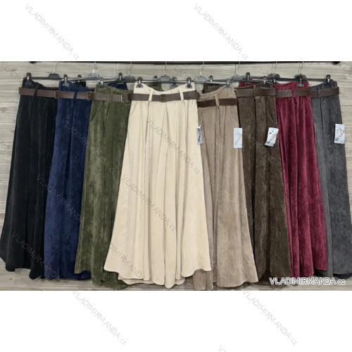 Nohavice dlhé s opaskom dámske (S/M/L ONE SIZE) IMPOZ25LV-25266A