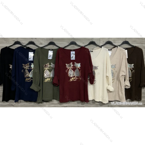 Tunika dlhý rukáv dámska (S/M/L ONE SIZE) IMPOZ25JSD-13330