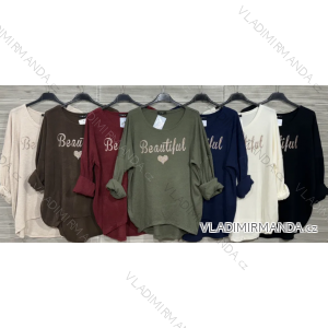 Tunika dlhý rukáv dámska (S/M/L ONE SIZE) IMPOZ25JSD-16774