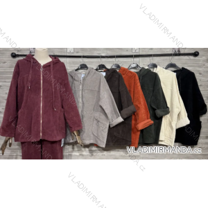 Mikina s kapucňou na zips dlhý rukáv dámska (S/M/L ONE SIZE) IMPOZ25LV-25469