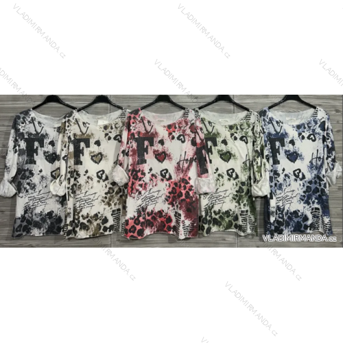 Tunika dlhý rukáv dámska (S/M/L ONE SIZE) IMPOZ25LW-90536A